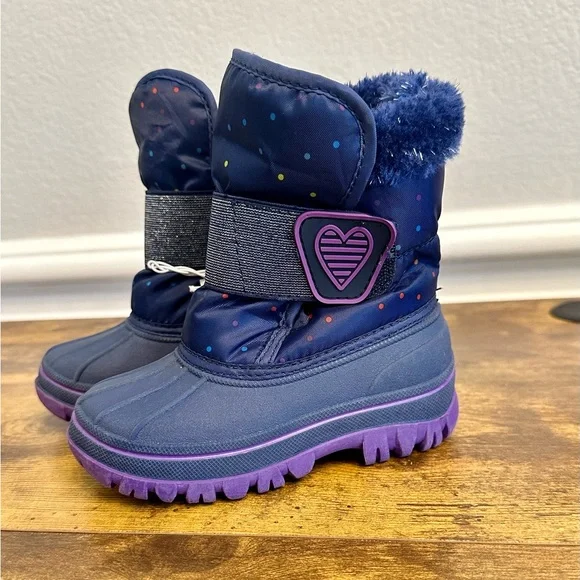 Cat & Jack Winter boots waterpooof size 8 toddler NWT - Picture 4 of 6